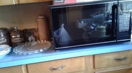 Microwave, Fostoria, canister set