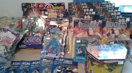 Sci-Fi action figures, Hercules Action Figures, Star Trek