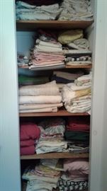 Need sheets for holiday company? Linens galore