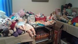 More dolls and toys