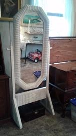 Chevelle Wicker mirro