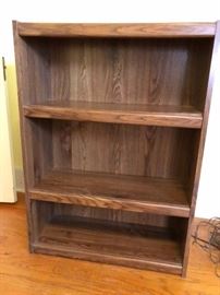 Various size book cases.  Small  one at $20.00, Larger ones at $30.00