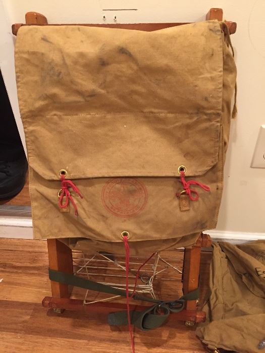 Vintage Boy Scout backpack
