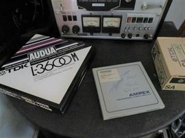 TDK AUDUA L-3600M Metal Reel to Reel Tapes 