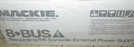 New Mackie 8 Bus Recording/PA Console External Power Supply
