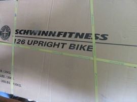 SCHWINN FITNESS 126 UPRIGHT EXERCISE BIKE (NEW IN BOX)