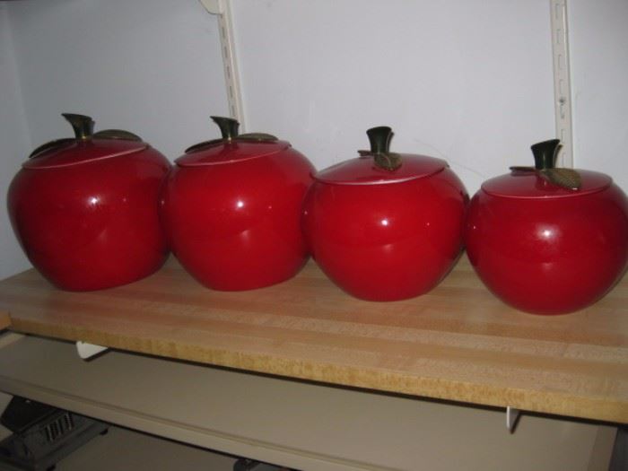Metal Apple canisters