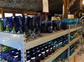 Just a glimpse of Melissa Guerra's huge inventory of etched Mexican artisan glass. Let it sparkle on your table or give as welcome gifts.