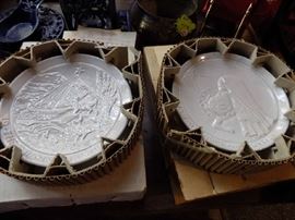 Frankoma Christmas plates