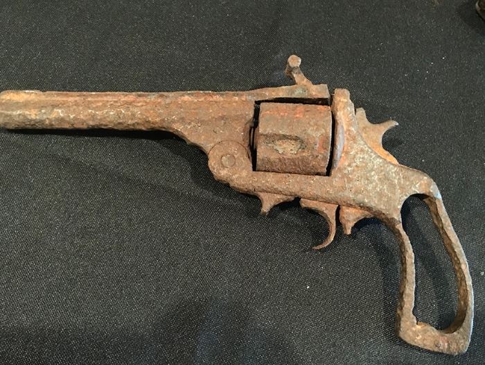 Antique H&R pistol.  Top break action. Mid 1800's (19th Century). Price: $25.