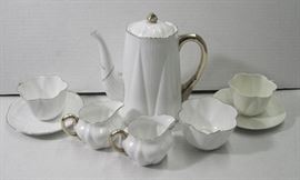 50s Shelley Signed Tea Set