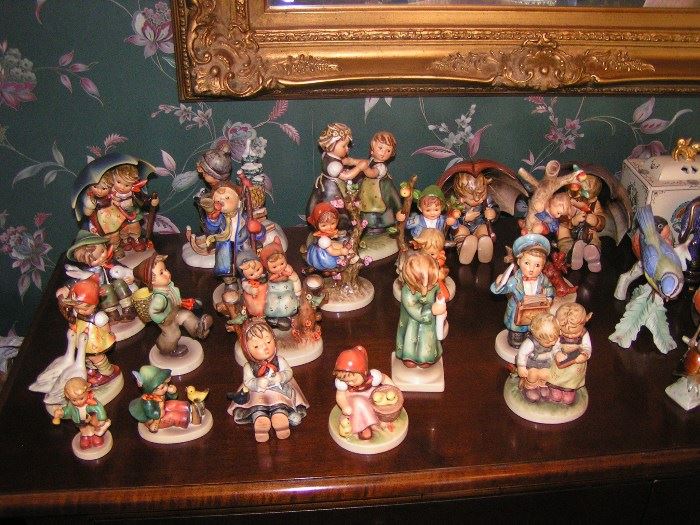 Hummel Figurines some newer some Very Old