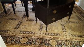 8x10 Hand-Knotted Rug (chest not in sale)