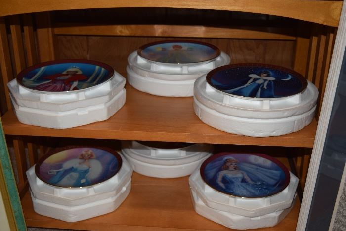 barbie collector plates