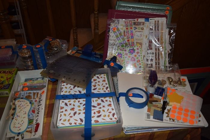 scrapbooking supplies