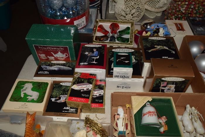 seasonal decor and ornaments