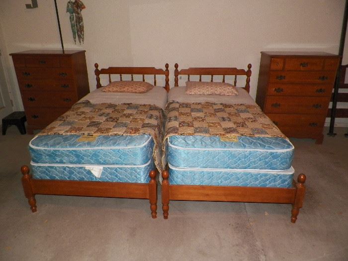 Two twin bedroom sets