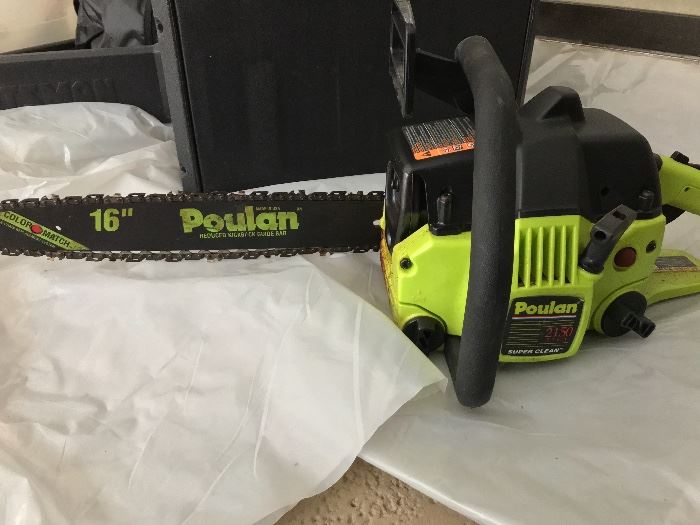 Poulan 2150 16" chainsaw