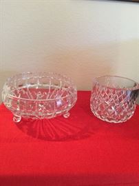 Cut glass bowls