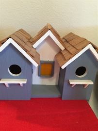 Wooden birdhouse