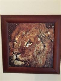 Artist Fabienne Aruetti Lion