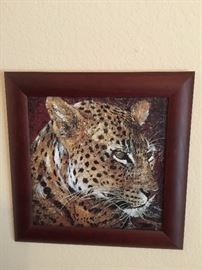 Artist Fabienne Arietti Leopard