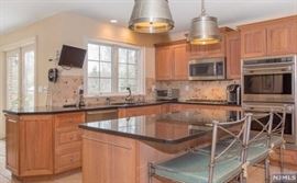 Three steel high chairs