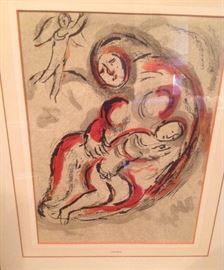 Chagall unsigned print