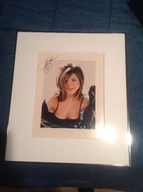 Autographed Jennifer Aniston photo