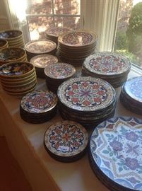 Italian and Spanish majolica