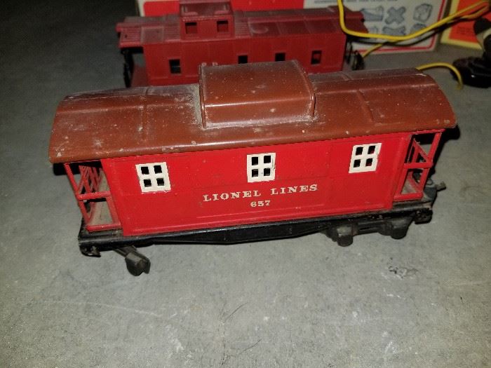 Lionel electric train caboose