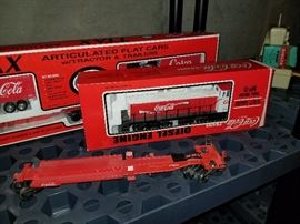 Coca-Cola train diesel engine