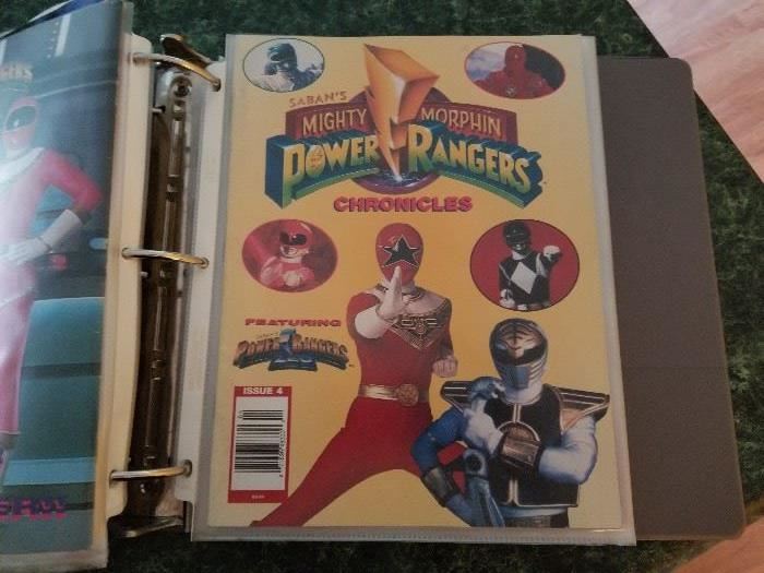 Power Ranger Cronicles book