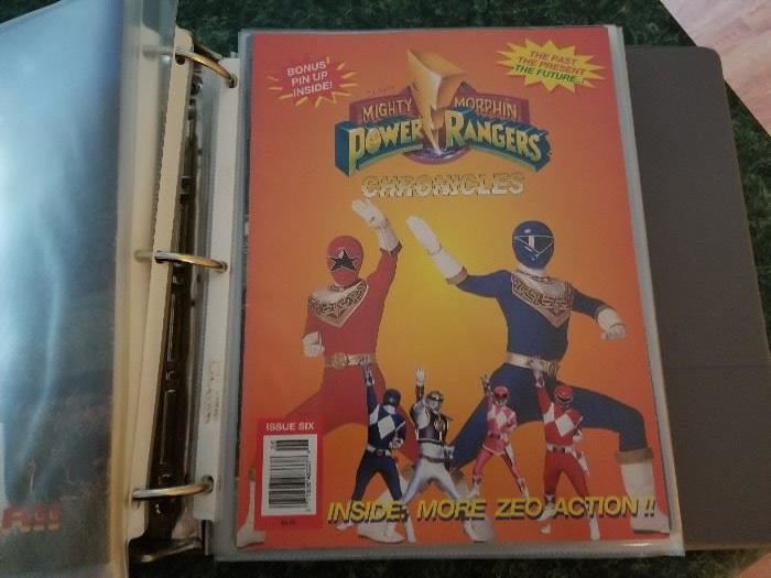 Power Ranger book