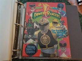 Power Ranger book