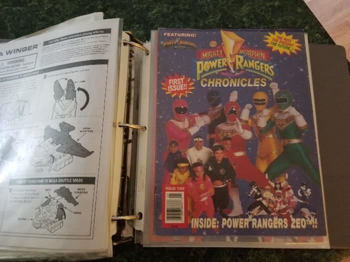 Power Ranger book