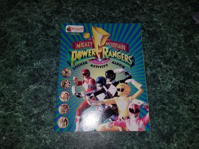 Power Ranger activity book