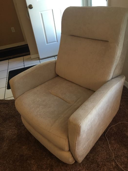 Beautiful Microfiber Recliner, reduced to $150