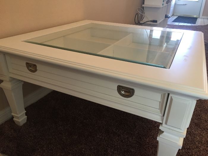 White coffee table reduced to $100