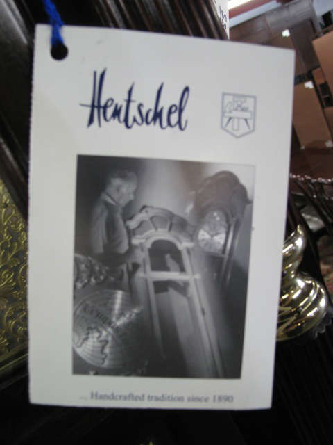 Hentschel Grandfather Clock Hand crafted American Traditional Mahogany Cabinet with German Works