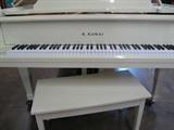 K. Kawai 5'10'' Grand Piano High Gloss Almond White