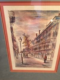 New Orleans framed art