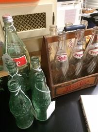 Vintage Coke bottles