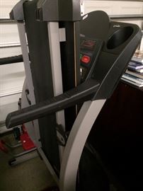 iFIT treadmill - folds for easy moving and storage