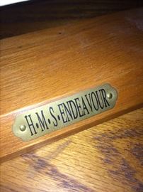 Model ship - HMS Endeavour 