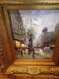 Street scene of yesteryear