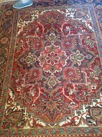Persian Heriz 5 feet x 7 feet rug