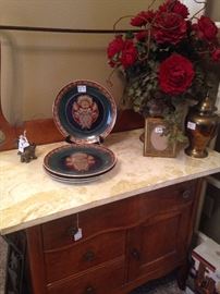 Marble top washstand