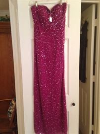 Dazzling evening gown