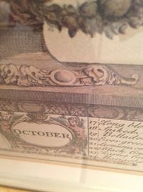 "October" botanical art